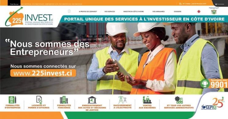 Article : le portail 225invest.ci révolutionne l’entrepreneuriat en Côte d’Ivoire